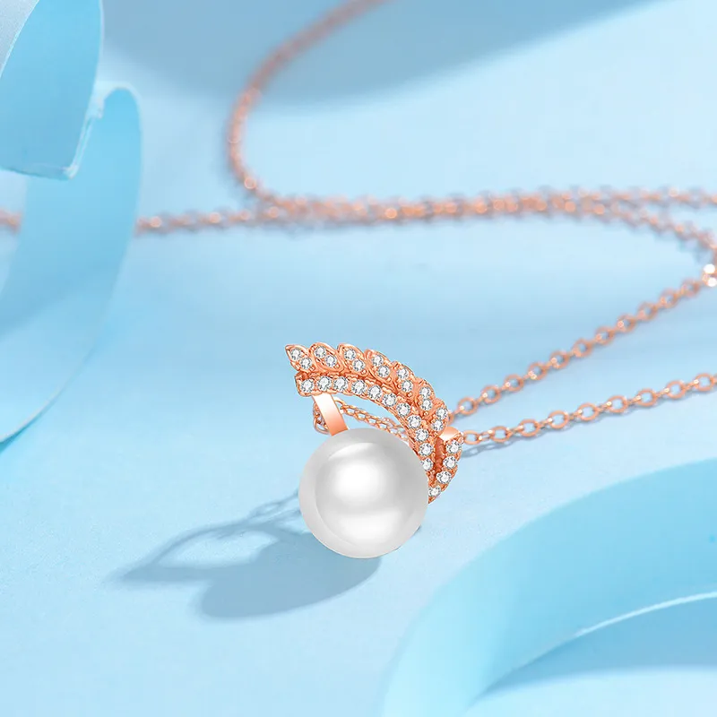 Andaozi Pearl Necklaces Women's-4