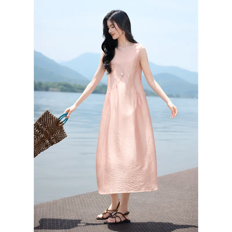 XWI Sleeveless Dresses Women's Pink-4