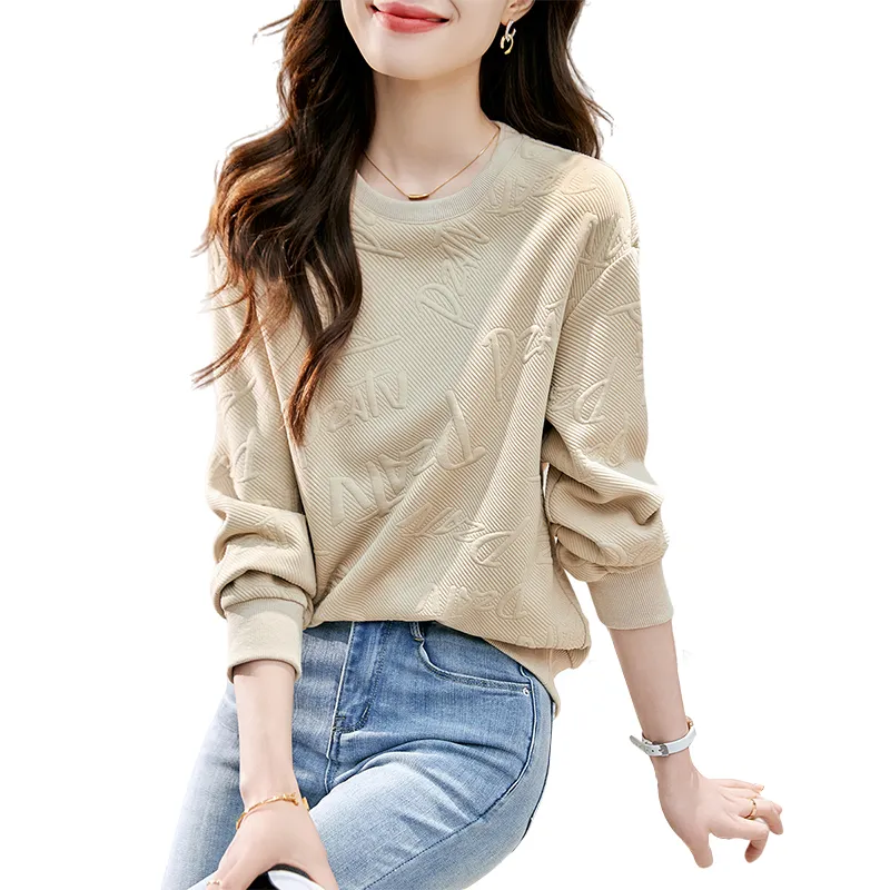 XWI Sweatshirt Women's Beige Camel-3