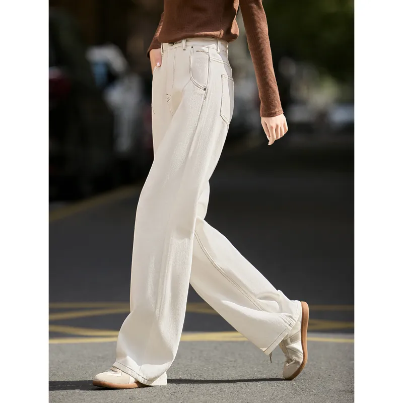 XWI Jeans Women's Ivory White-4