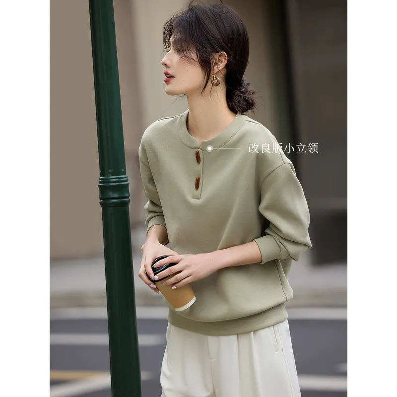 XWI Sweatshirt Women's Mint Gray Green-2