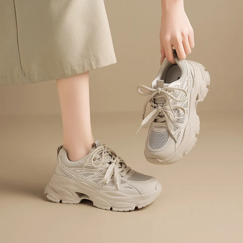 HANG TEN Low Top Chunky Sneakers Women's-13