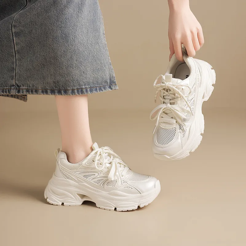 HANG TEN Low Top Chunky Sneakers Women's-5