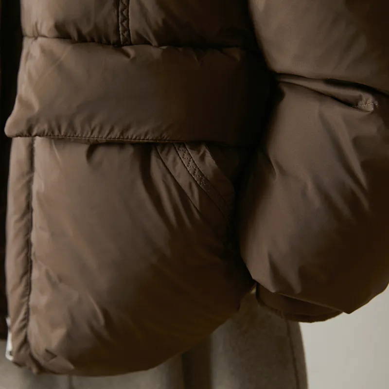 IHIMI Down Jacket Women's Gold Brown-3