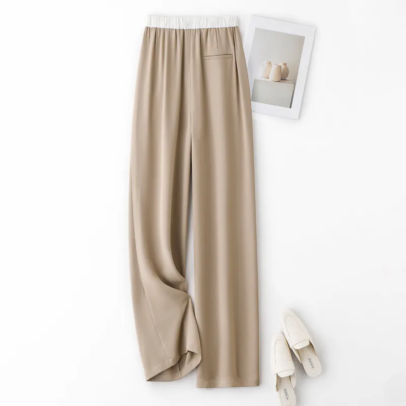 IHIMI Casual Pants Women's Khaki-2