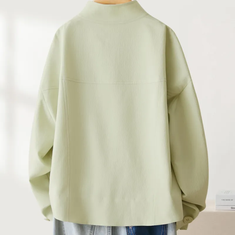 IHIMI Jackets & Coats Women's Oriole Grass Green-2