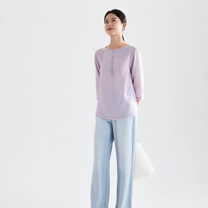 IHIMI Shirts Women's Lilac-0