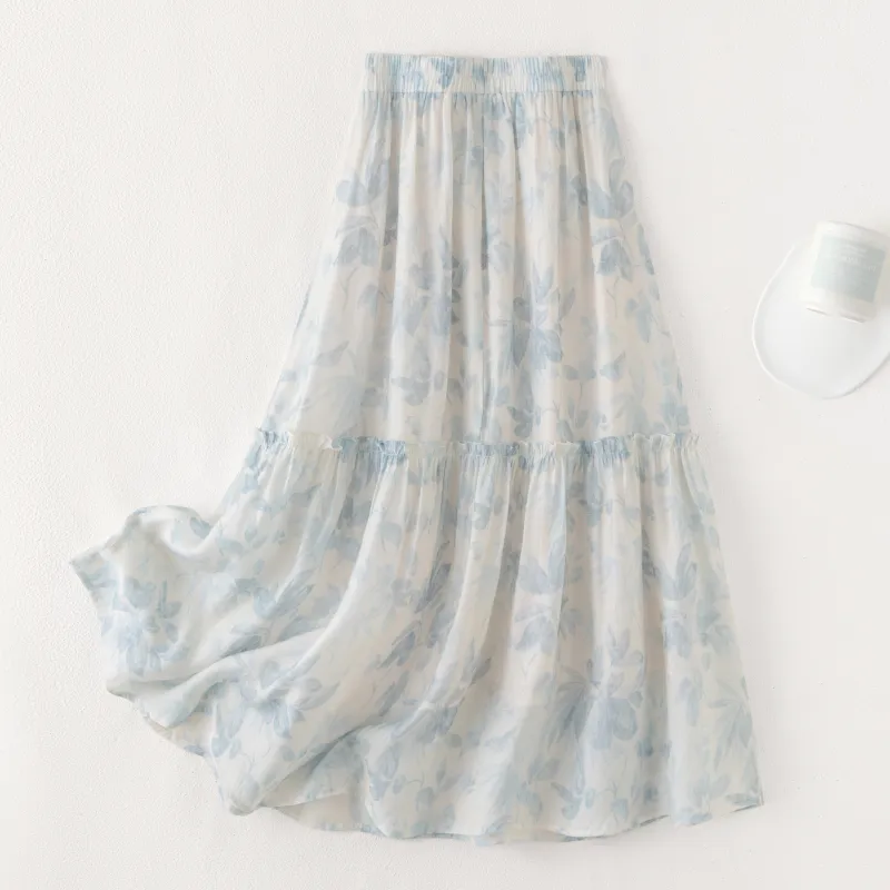 IHIMI Casual Long Skirt Women's-1