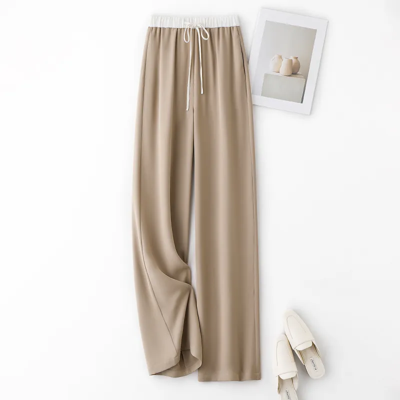 IHIMI Casual Pants Women's Khaki-1