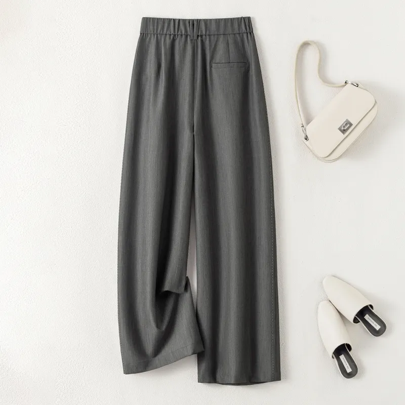 IHIMI Casual Pants Women's Intelligent Gray-1