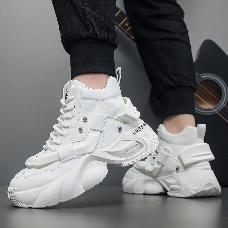 URBAN AUTHENTIC Anti Slip Wear Resistant High Top Chunky Sneakers Men's-9