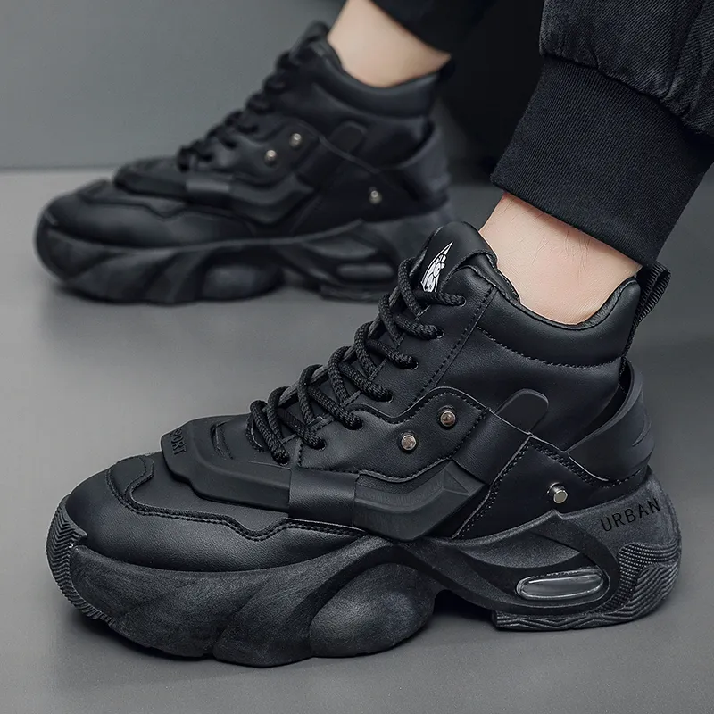 URBAN AUTHENTIC Anti Slip Wear Resistant High Top Chunky Sneakers Men's-2
