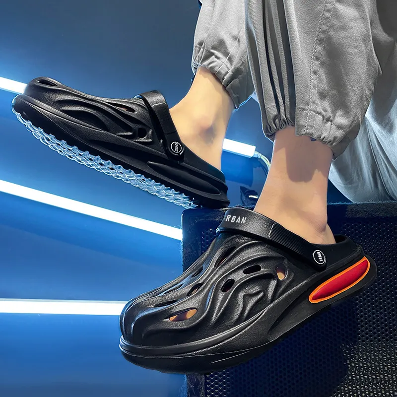 URBAN AUTHENTIC Clogs Men's Black-2