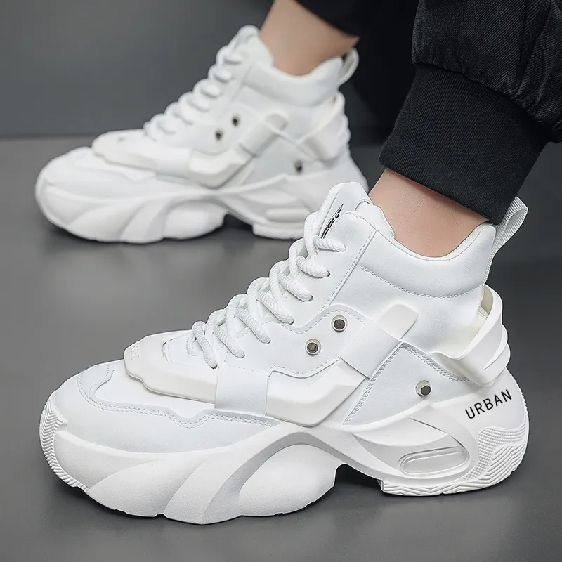 URBAN AUTHENTIC Anti Slip Wear Resistant High Top Chunky Sneakers Men's-8