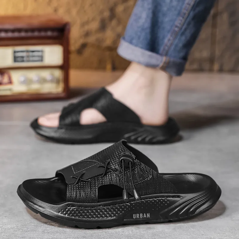 URBAN AUTHENTIC Quiet Slide Slippers Men's-2