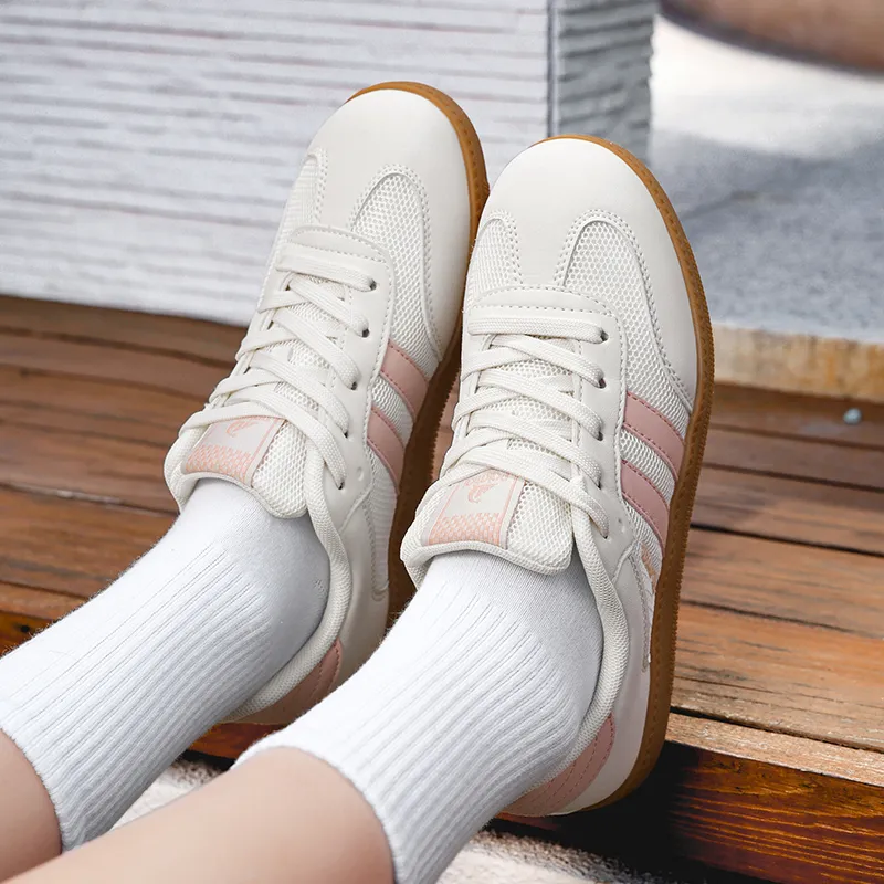 PALATIAL Slip Resistant Cushioning Abrasion Resistant Low Top Skateboard Shoes Women's-7