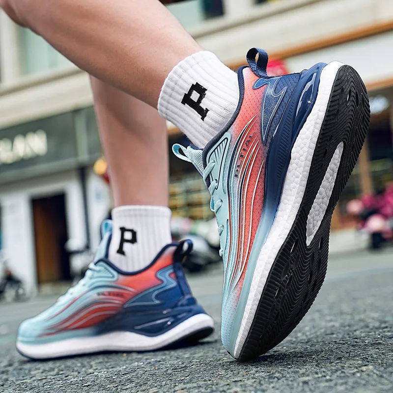 PALATIAL Feifeng Low Top Lightweight Comfortable Cushioning Slip Resistant Support Impact Resistant Running Shoes Men's-9
