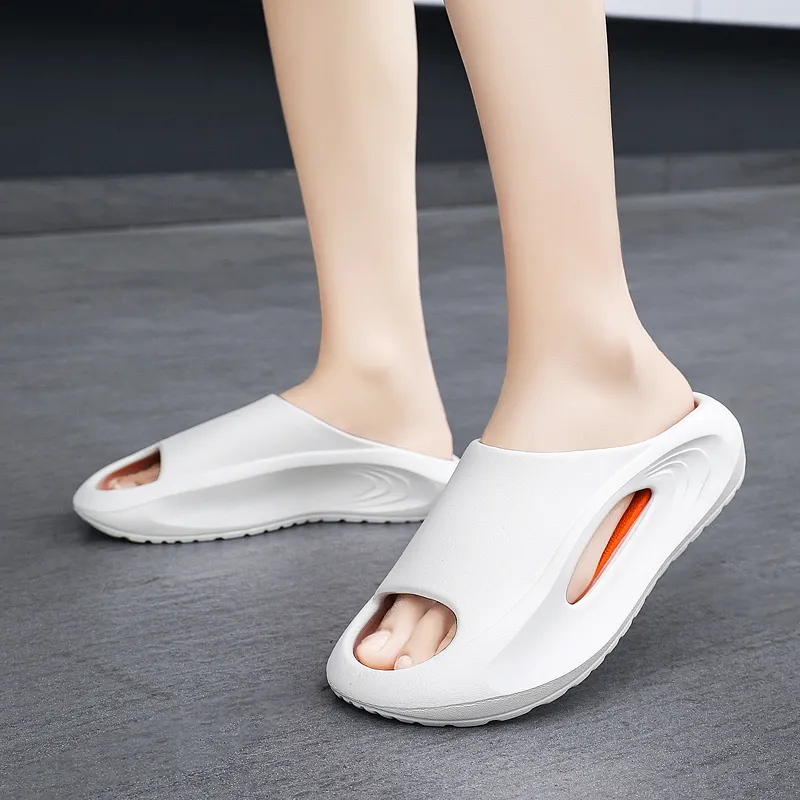 PALATIAL Slip Resistant Odor Resistant Cushioning Slide Slippers Unisex-34