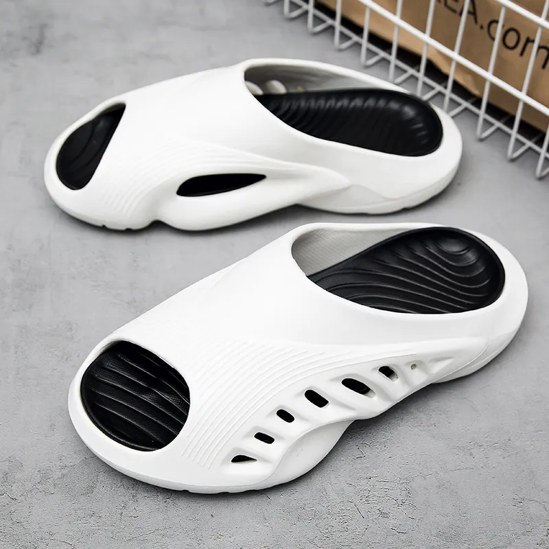 PALATIAL Slip Resistant Odor Resistant Cushioning Slide Slippers Men's-1