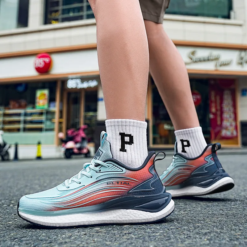 PALATIAL Feifeng Low Top Lightweight Comfortable Cushioning Slip Resistant Support Impact Resistant Running Shoes Men's-12