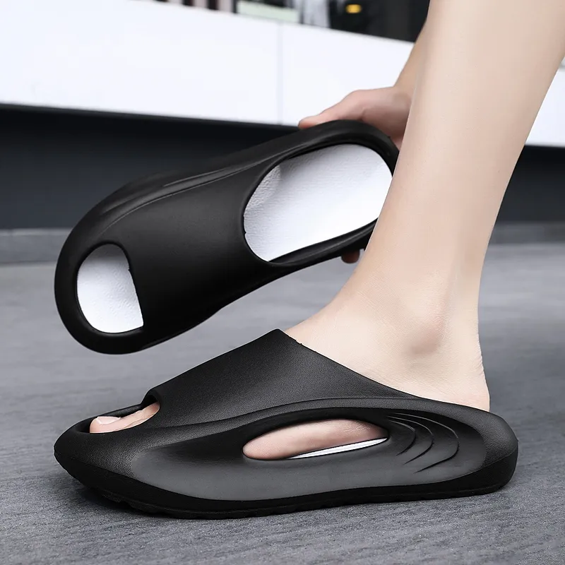 PALATIAL Slip Resistant Odor Resistant Cushioning Slide Slippers Unisex-29