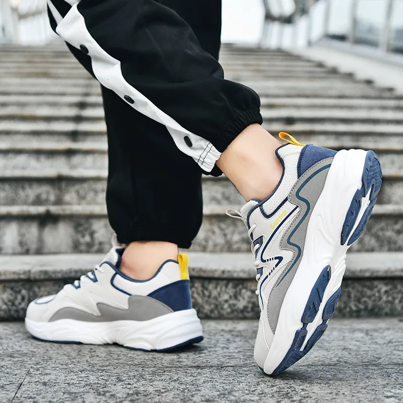 PALATIAL Low Top Cushioned Abrasion Resistant Versatile Running Shoes Men's-24