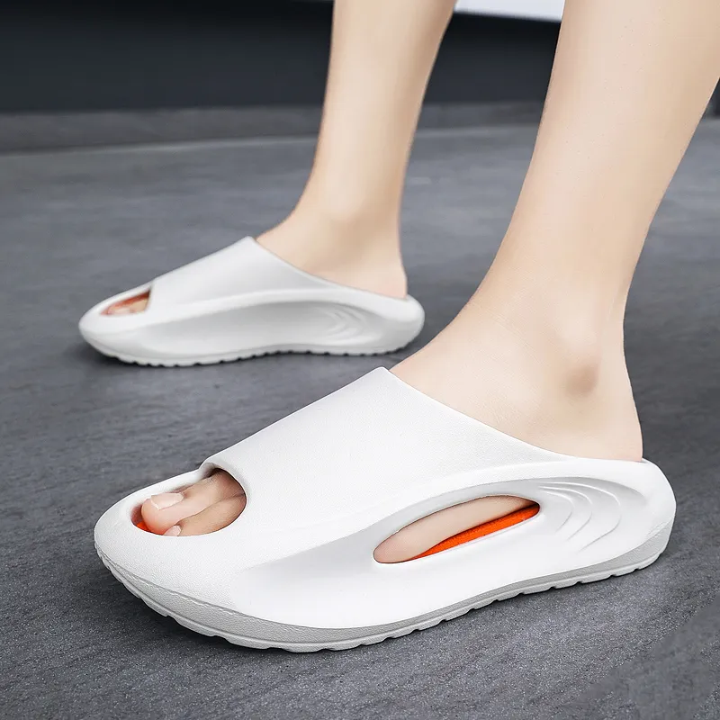 PALATIAL Slip Resistant Odor Resistant Cushioning Slide Slippers Unisex-33