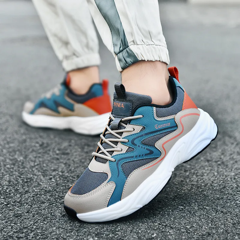 PALATIAL Low Top Cushioned Abrasion Resistant Versatile Running Shoes Men's-33