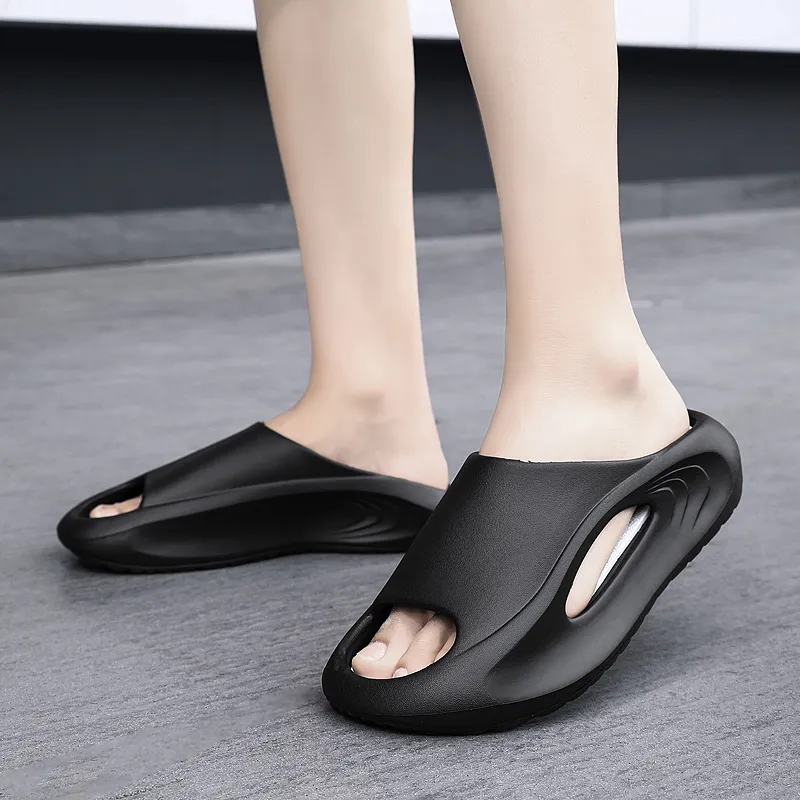 PALATIAL Slip Resistant Odor Resistant Cushioning Slide Slippers Unisex-27