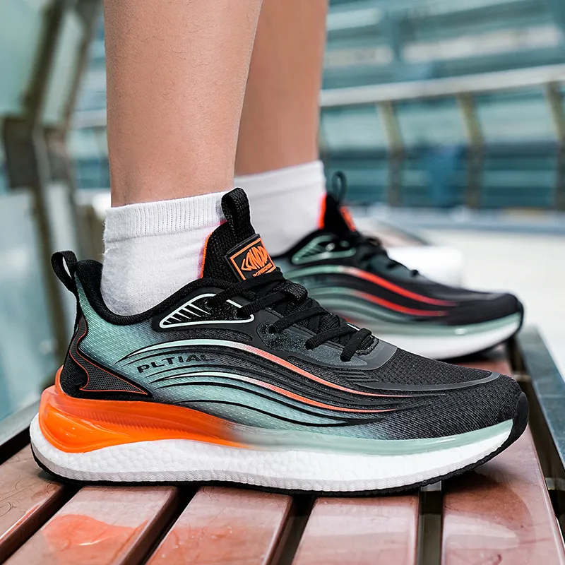PALATIAL Feifeng Low Top Lightweight Comfortable Cushioning Slip Resistant Support Impact Resistant Running Shoes Men's-3