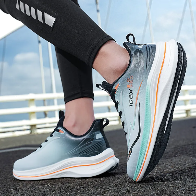 PALATIAL Light Breeze Low Top Antibacterial Rebound Support Slip Resistant Abrasion Resistant Running Shoes Unisex-4