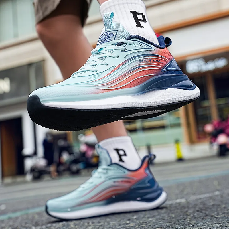 PALATIAL Feifeng Low Top Lightweight Comfortable Cushioning Slip Resistant Support Impact Resistant Running Shoes Men's-10