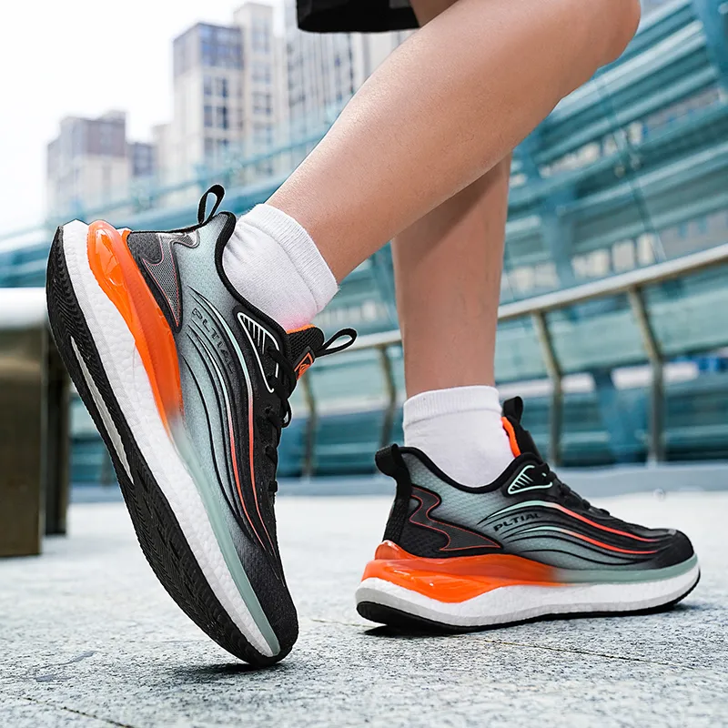 PALATIAL Feifeng Low Top Lightweight Comfortable Cushioning Slip Resistant Support Impact Resistant Running Shoes Men's-5