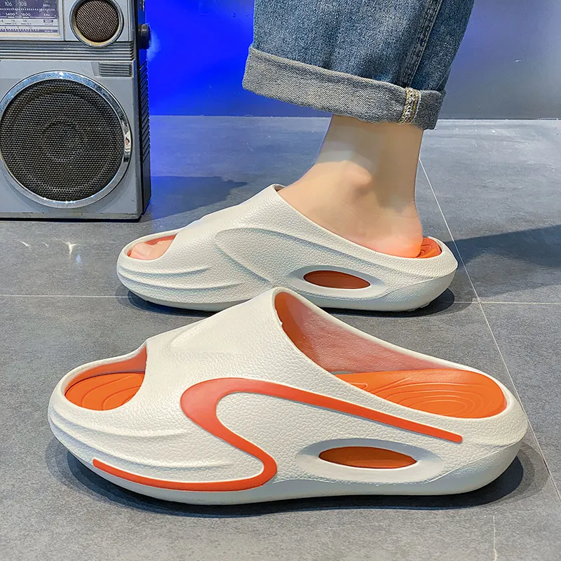 PALATIAL Slip Resistant Cushioning Slide Slippers Men's-3