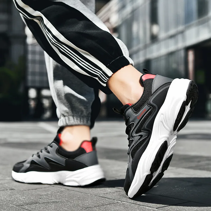 PALATIAL Low Top Cushioned Abrasion Resistant Versatile Running Shoes Men's-38