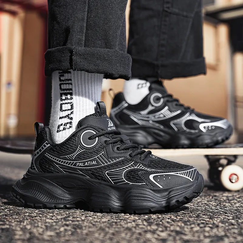 PALATIAL Trendy Casual Vintage Classic Warm Thickened Shoes Platform Comfortable Commute Low Top Chunky Sneakers Unisex-10