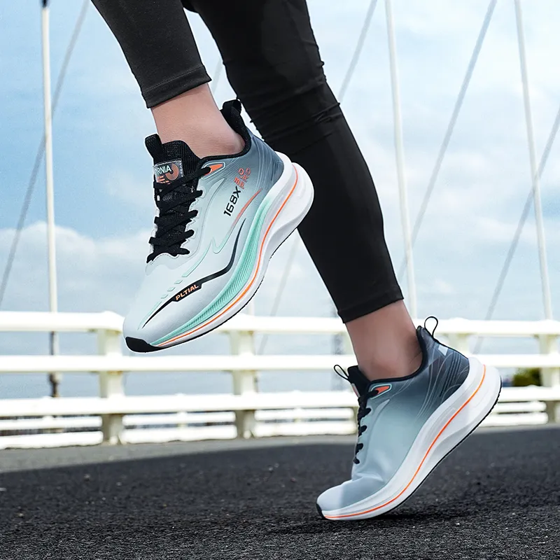 PALATIAL Light Breeze Low Top Antibacterial Rebound Support Slip Resistant Abrasion Resistant Running Shoes Unisex-5