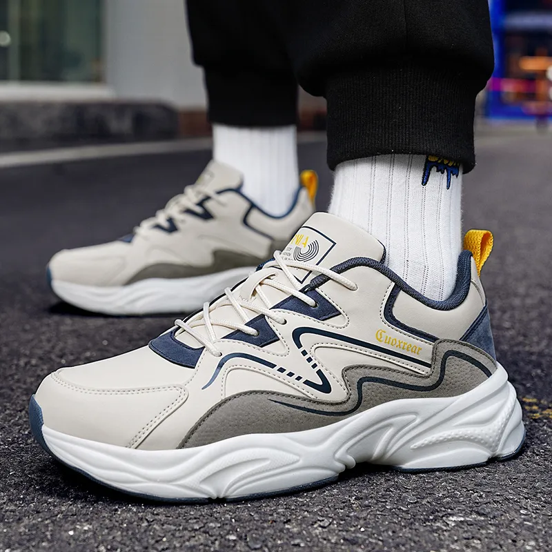 PALATIAL Low Top Cushioned Abrasion Resistant Versatile Running Shoes Men's-3