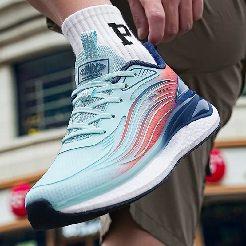 PALATIAL Feifeng Low Top Lightweight Comfortable Cushioning Slip Resistant Support Impact Resistant Running Shoes Men's-13