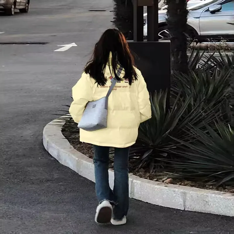 ECNR Puffer Jacket Women's Custard-2