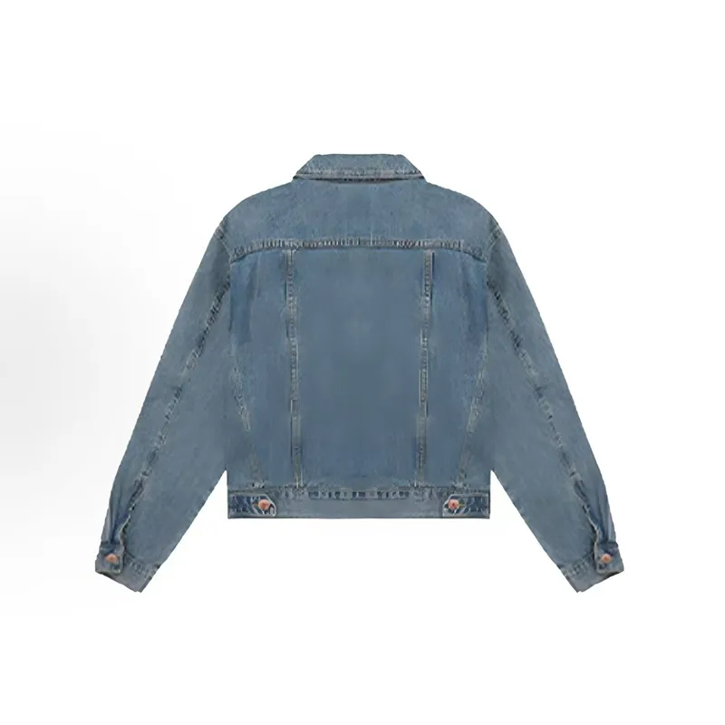 ECNR Denim Jacket Women's Vintage Blue-1