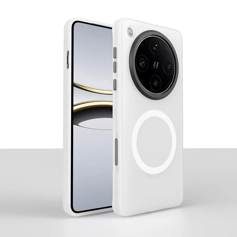 TXBX TPU Material Skin Feel Fully Enclosed Magnetic Hidden Sand Phone Case Compatibility OPPO Find X8 Collection-4