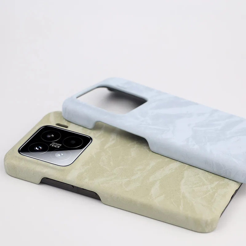 TXBX PC Material Velour Fall And Winter Half Cover Phone Case Compatibility With Xiaomi 15/14 Collection-2