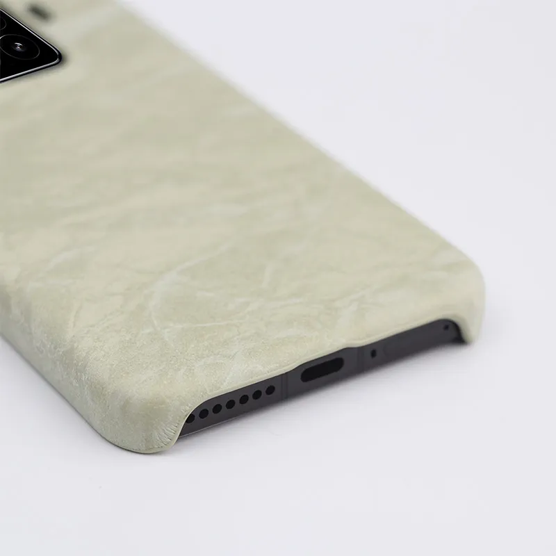 TXBX PC Material Velour Fall And Winter Half Cover Phone Case Compatibility With Xiaomi 15/14 Collection-5