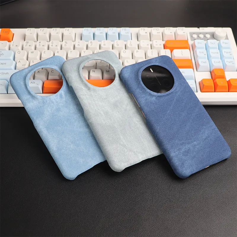 TXBX PC Material Vintage Niche Denim Pattern Phone Case Compatibility Honor Magic 7/Magic 6 Collection-5