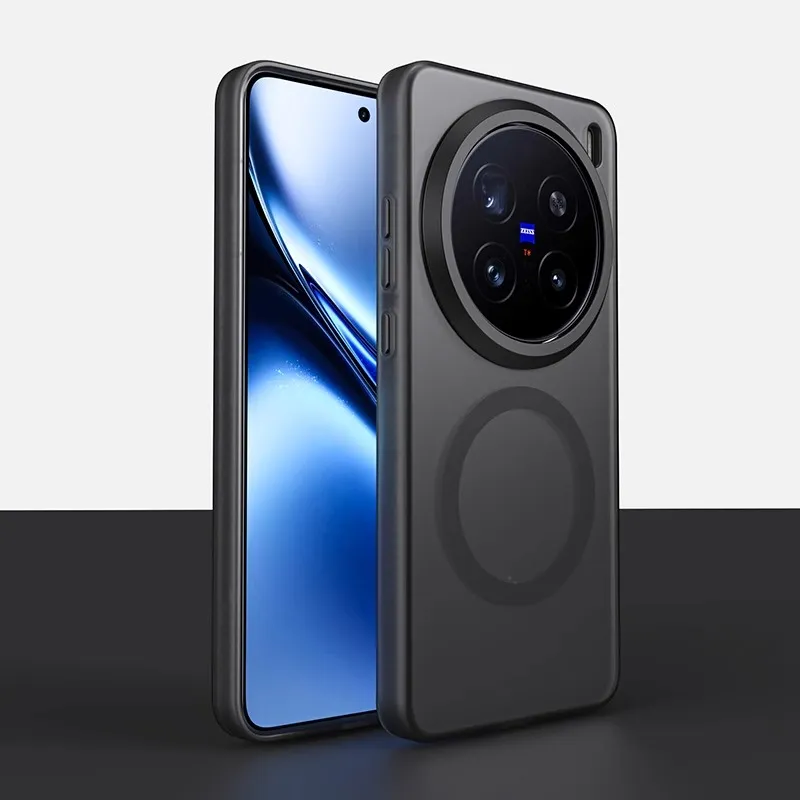 TXBX Matte Material Skin Feel Matte Minimalist Style Couple Phone Case Compatibility With Vivo X200 Collection-1