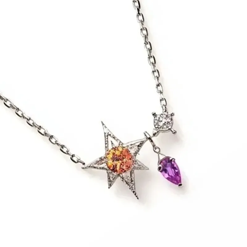 Long-lasting Courtesy S925 Silver Necklaces Women's-3