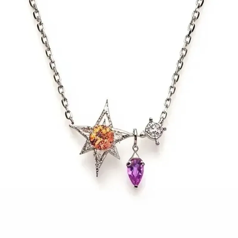 Long-lasting Courtesy S925 Silver Necklaces Women's-2