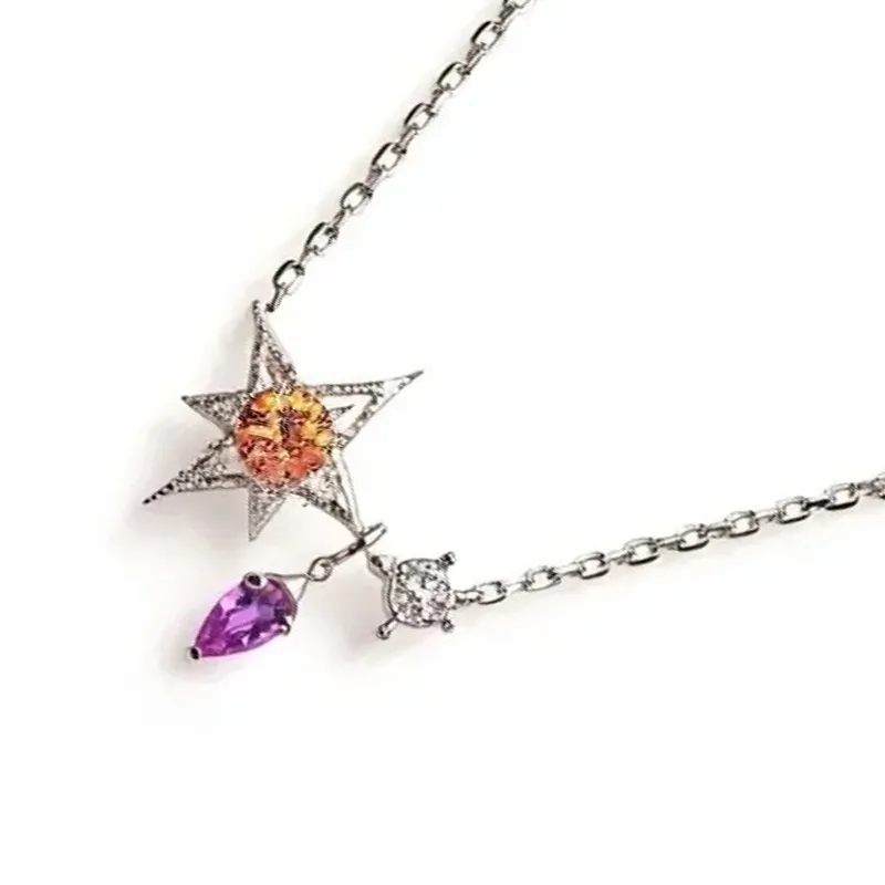 Long-lasting Courtesy S925 Silver Necklaces Women's-4
