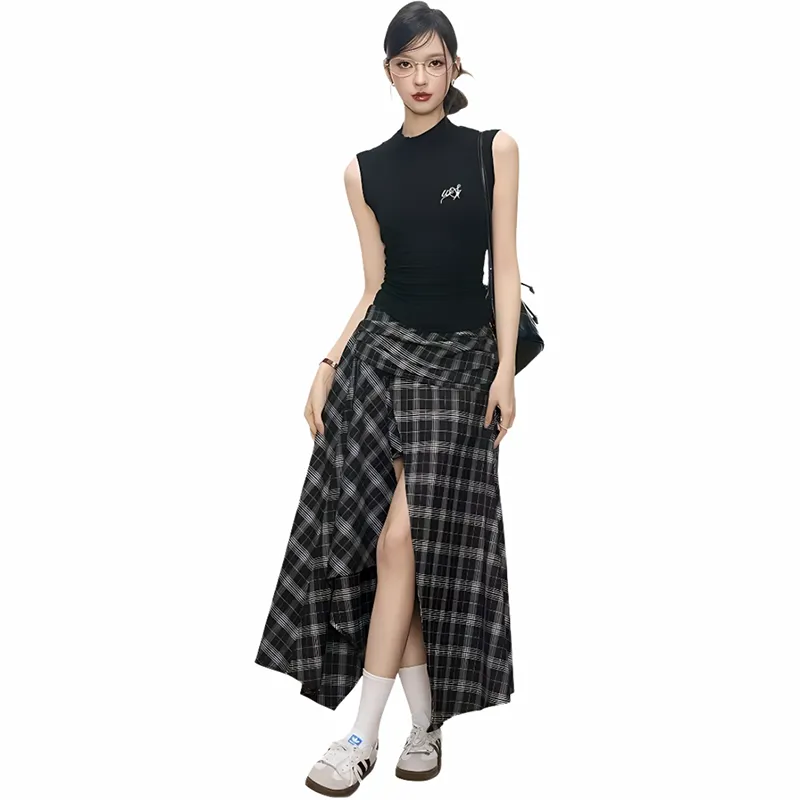 MO VOICE Two Piece Skirt Sets Women's-5